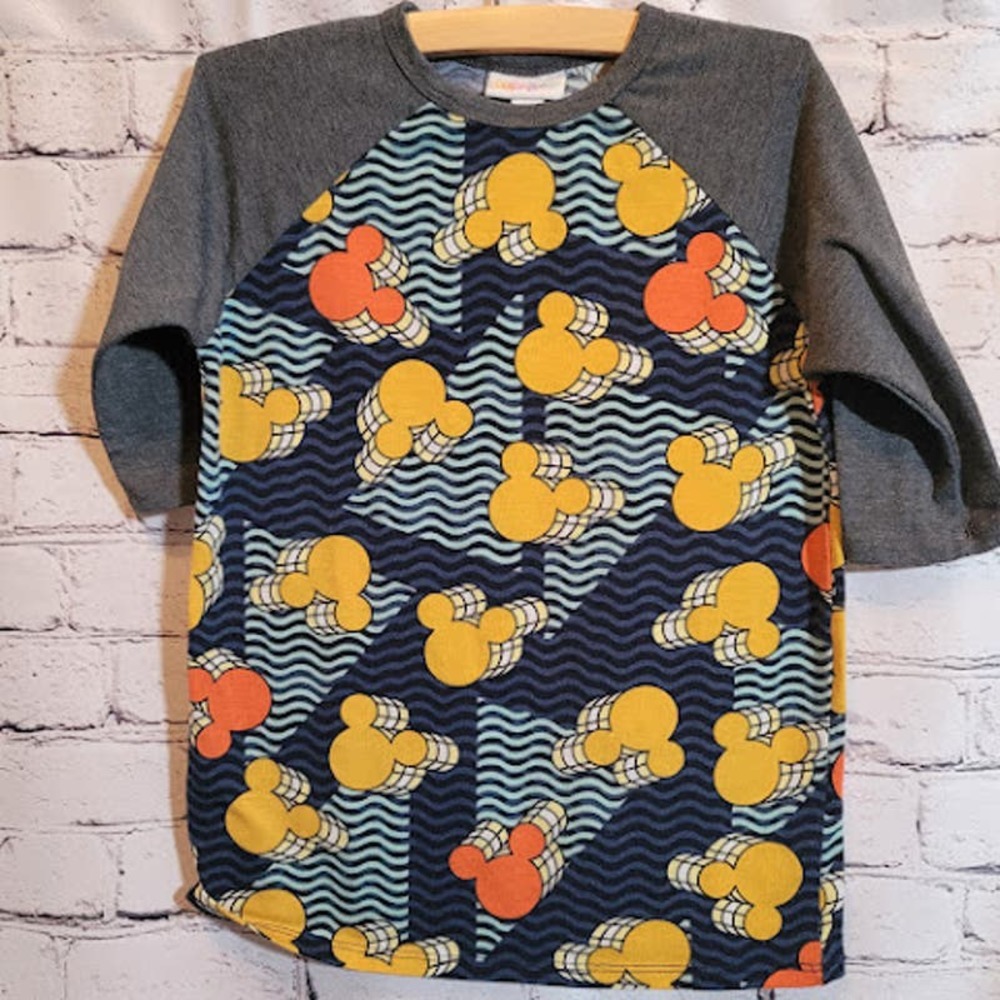 Lularoe Mickey Mouse Shirt size 6